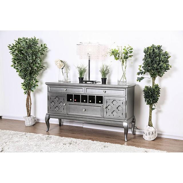 Amina Gray Server - Joseph's Furniture (East Orange, NJ)