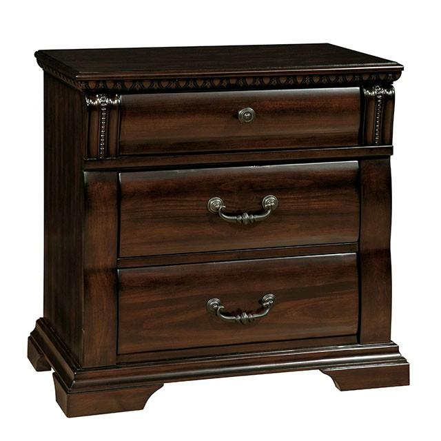 BURLEIGH Cherry Night Stand - Joseph's Furniture (East Orange, NJ)