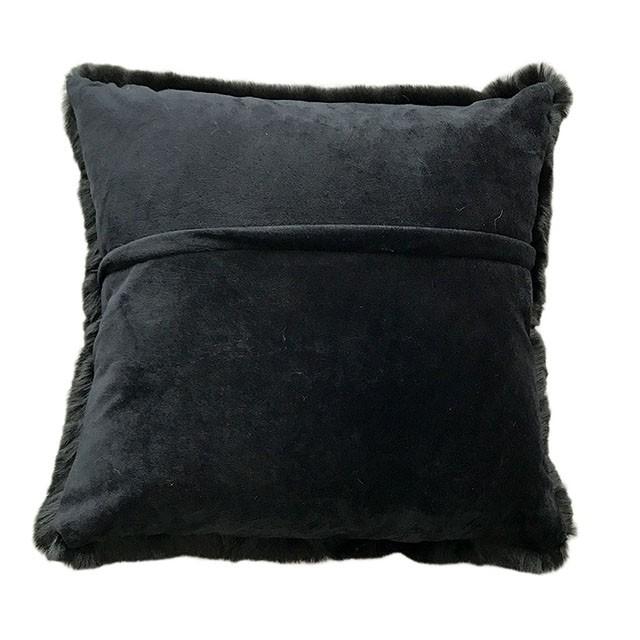 Caparica Black 20" X 20" Pillow, Black - Joseph's Furniture (East Orange, NJ)