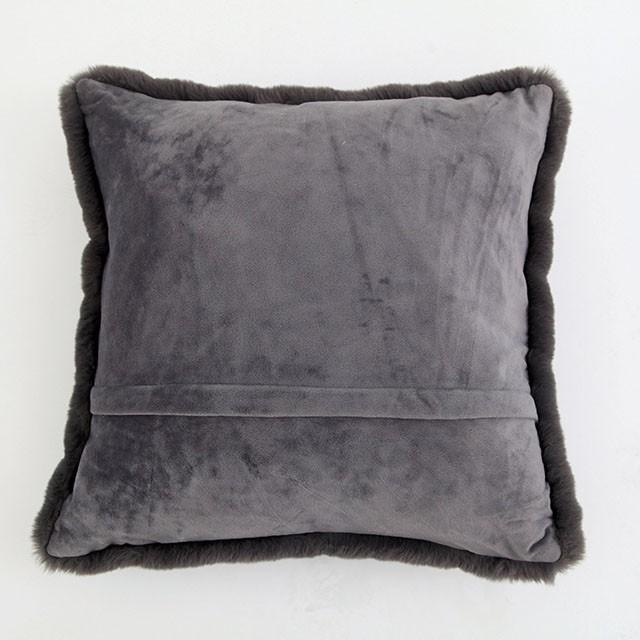 Caparica Charcoal 20" X 20" Pillow, Charcoal - Joseph's Furniture (East Orange, NJ)