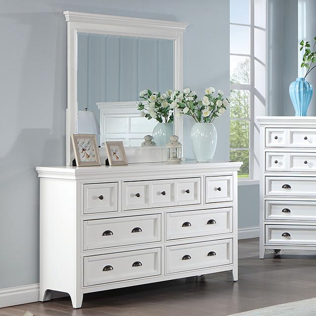CASTILE Dresser, White - Joseph's Furniture (East Orange, NJ)