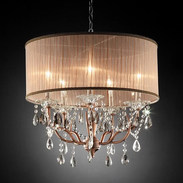 CECELIA Ceiling Lamp, Hanging Crystal - Joseph's Furniture (East Orange, NJ)