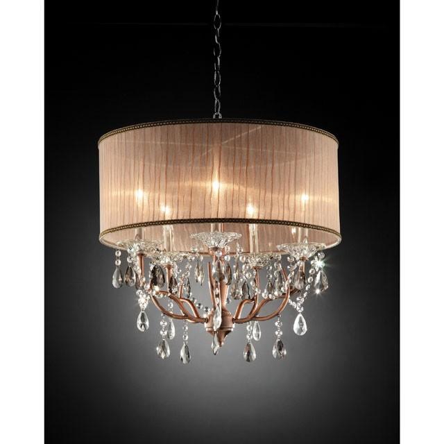 CECELIA Ceiling Lamp, Hanging Crystal - Joseph's Furniture (East Orange, NJ)