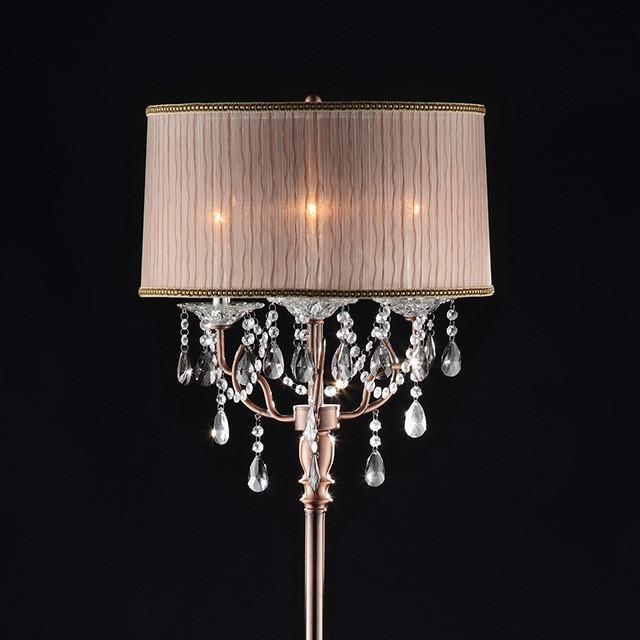CECELIA Floor Lamp, Hanging Crystal - Joseph's Furniture (East Orange, NJ)
