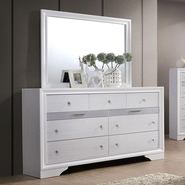 Chrissy White Dresser - Joseph's Furniture (East Orange, NJ)