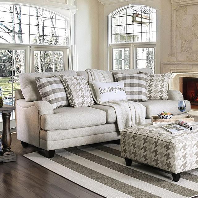 Christine Light Gray Sofa - Joseph's Furniture (East Orange, NJ)