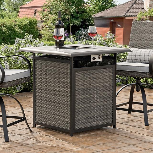 Arosa Fire Pit Counter Ht. Table - Joseph's Furniture (East Orange, NJ)