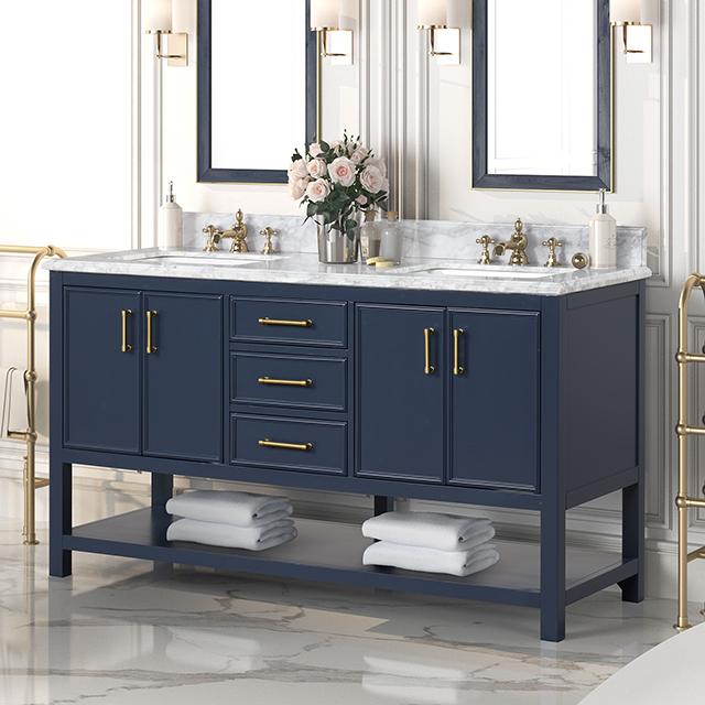 Arthur Vanity with Top/ Sink - Joseph's Furniture (East Orange, NJ)