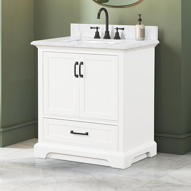 Arthur Vanity with Top/ Sink - Joseph's Furniture (East Orange, NJ)
