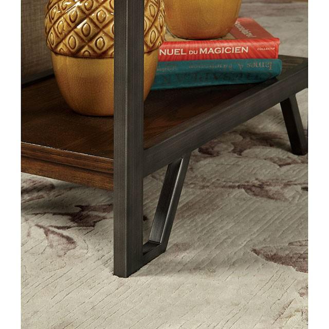 Dundalk Dark Oak Side Table - Joseph's Furniture (East Orange, NJ)