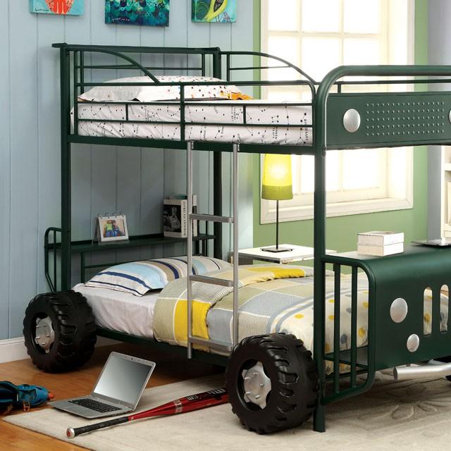 Explorer Twin/Twin Bunk Bed - Joseph's Furniture (East Orange, NJ)