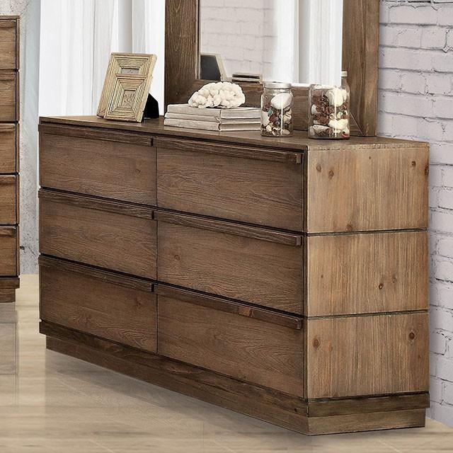 COIMBRA Rustic Natural Tone Dresser - Joseph's Furniture (East Orange, NJ)