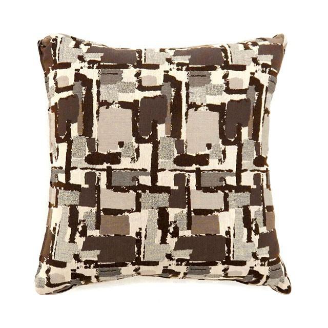 Concrit Brown 22" X 22" Pillow, Brown (2/CTN) - Joseph's Furniture (East Orange, NJ)