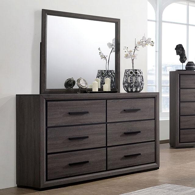 Conwy Gray Dresser - Joseph's Furniture (East Orange, NJ)