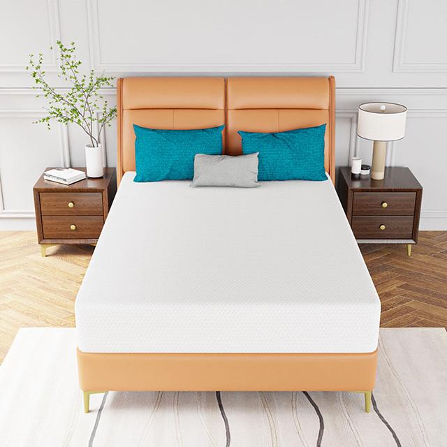 Forsythia 10" Full Green Tea Gel Memory Foam