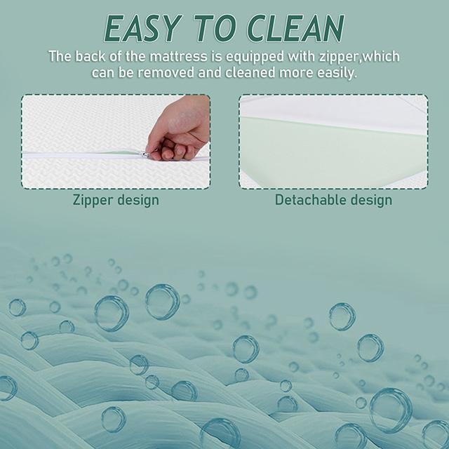 Forsythia 10" Full Green Tea Gel Memory Foam - Joseph's Furniture (East Orange, NJ)