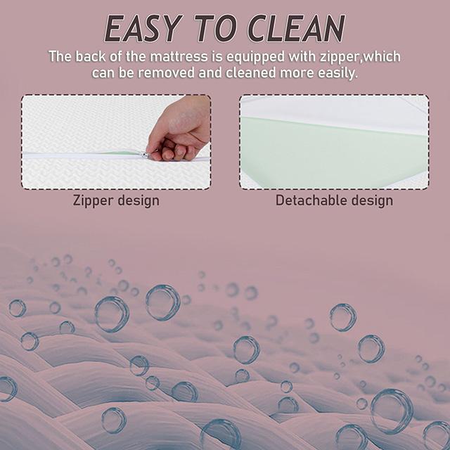 Forsythia 10" Queen Green Tea Gel Memory Foam - Joseph's Furniture (East Orange, NJ)