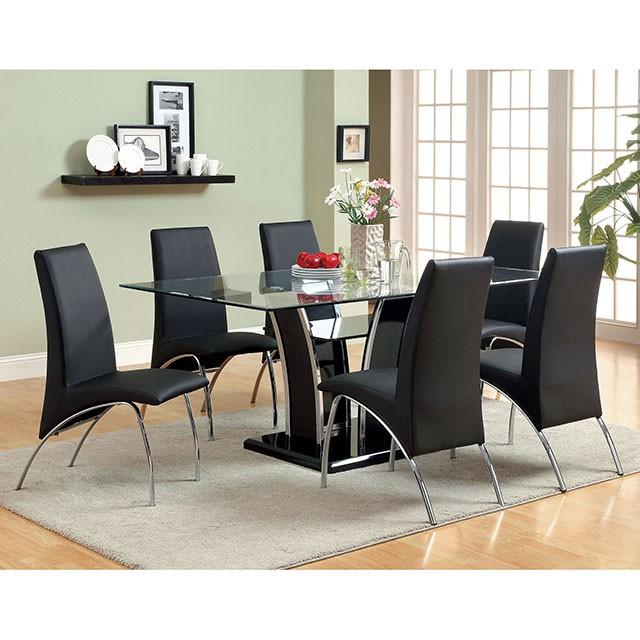 Glenview 7 Pc Dining Table Set - Joseph's Furniture (East Orange, NJ)