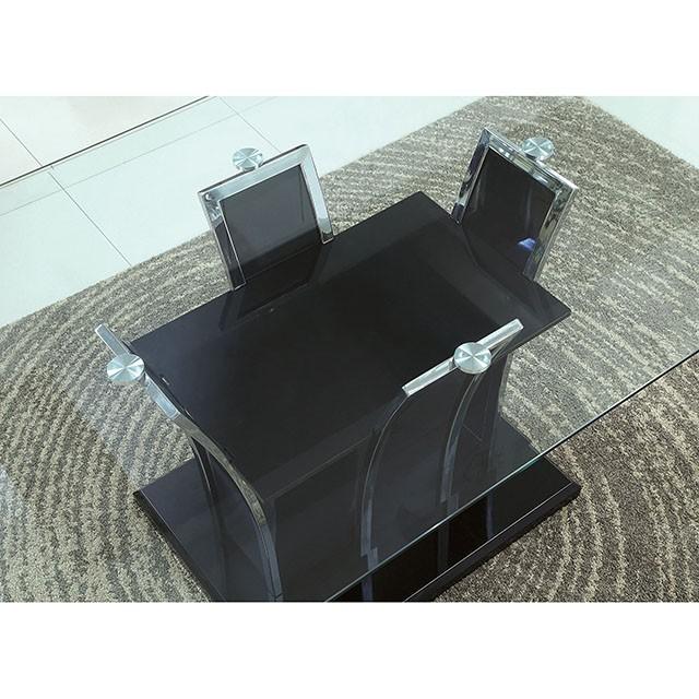 Glenview Black Dining Table - Joseph's Furniture (East Orange, NJ)