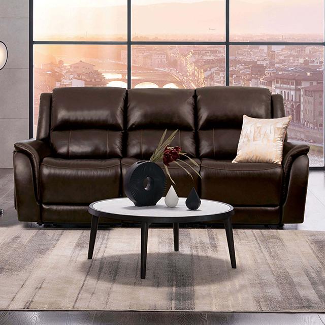 GORGIUS Power Sofa, Espresso - Joseph's Furniture (East Orange, NJ)
