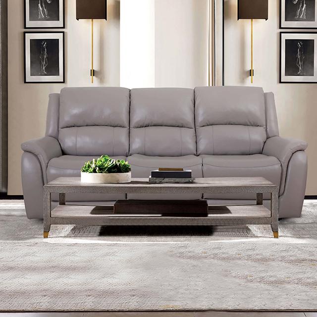 GORGIUS Power Sofa, Light Gray - Joseph's Furniture (East Orange, NJ)
