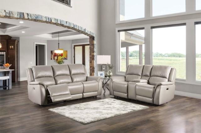 GORGIUS Power Sofa, Light Gray - Joseph's Furniture (East Orange, NJ)