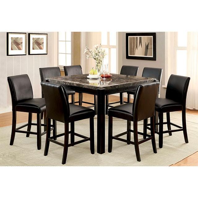 GRANDSTONE II Black Counter Ht. Chair - Joseph's Furniture (East Orange, NJ)