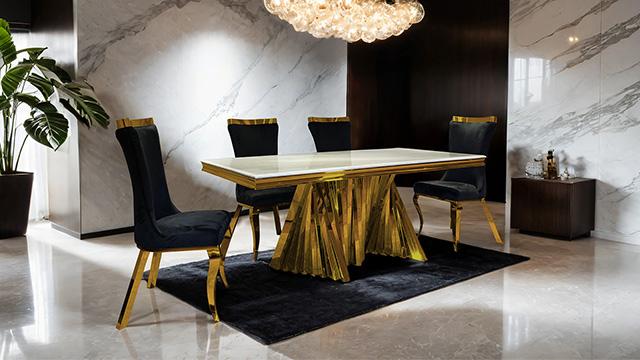 Basilicata Dining Table - Joseph's Furniture (East Orange, NJ)