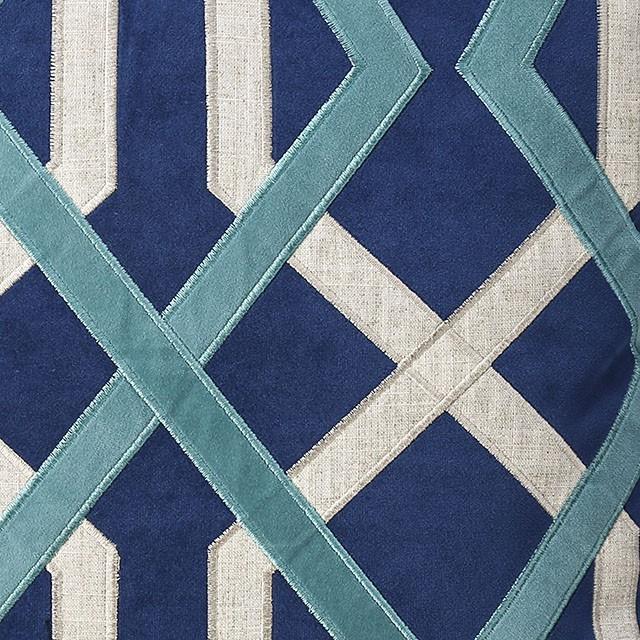 Bea Indigo 20" X 20" Pillow, Indigo (2/CTN) - Joseph's Furniture (East Orange, NJ)