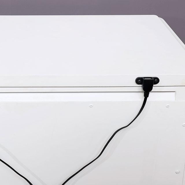 BELVA Night Stand w/ USB Outlet - Joseph's Furniture (East Orange, NJ)