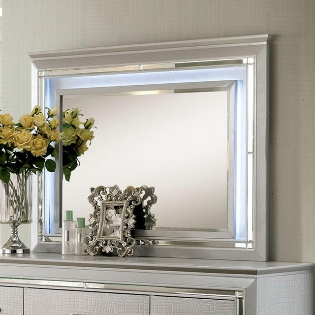 BELLANOVA Silver Mirror - Joseph's Furniture (East Orange, NJ)