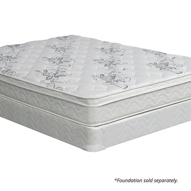 JALEN White 9" Euro Top Mattress, Twin - Joseph's Furniture (East Orange, NJ)