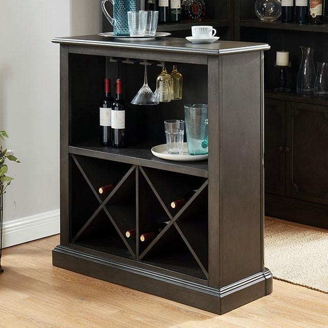 Voltaire Gray Bar Table - Joseph's Furniture (East Orange, NJ)