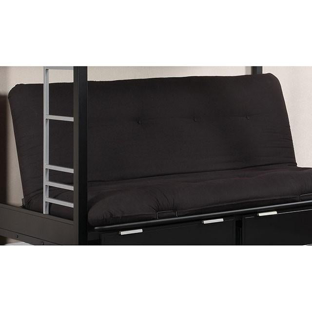 KNOX Black 6" Black Futon Mattress - Joseph's Furniture (East Orange, NJ)