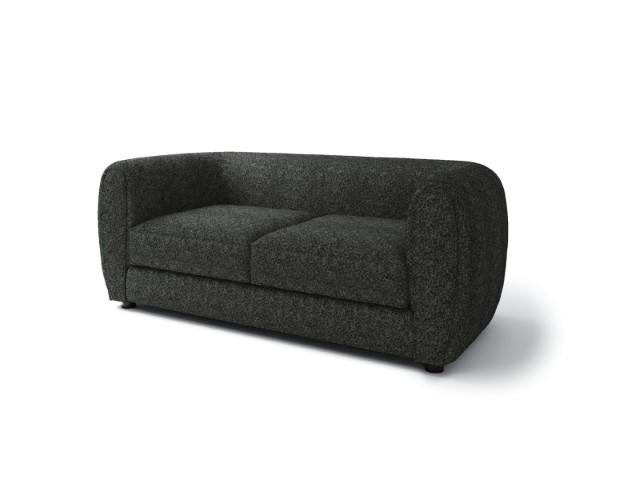 VERDAL Loveseat, Black - Joseph's Furniture (East Orange, NJ)