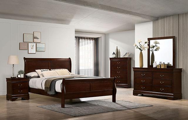 Louis Philippe Nightstand - Joseph's Furniture (East Orange, NJ)