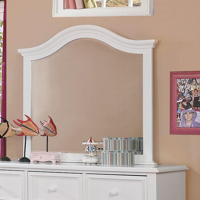 OLIVIA White Mirror - Joseph's Furniture (East Orange, NJ)
