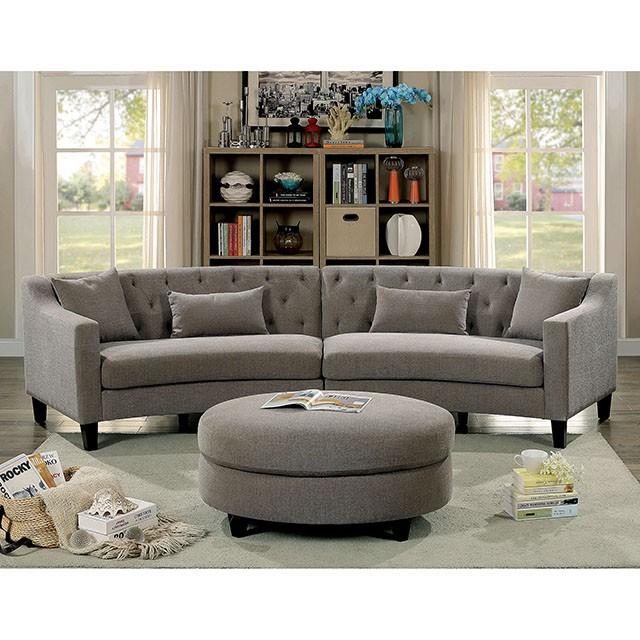 SARIN Warm Gray Sectional - Joseph's Furniture (East Orange, NJ)