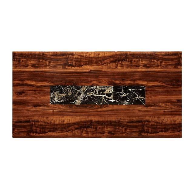 BONNEVILLE I Brown Cherry Dining Table - Joseph's Furniture (East Orange, NJ)