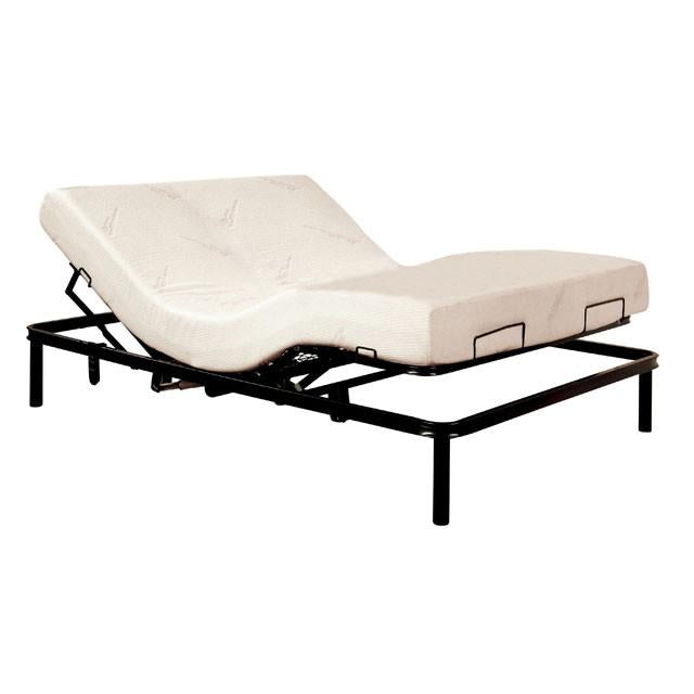 FRAMOS Black Adjustable Bed Frame - E.King - Joseph's Furniture (East Orange, NJ)
