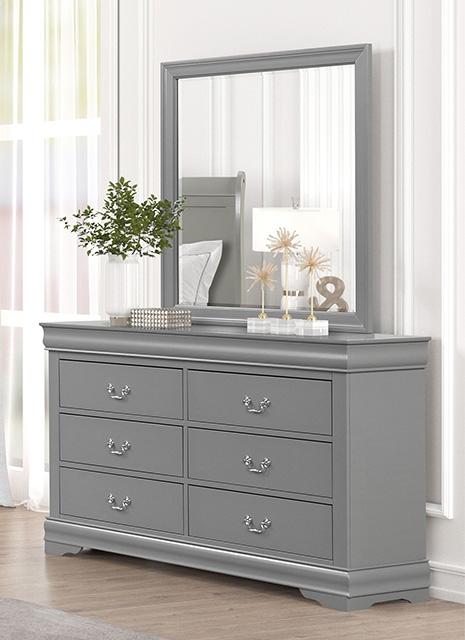 Louis Philippe Mirror - Joseph's Furniture (East Orange, NJ)