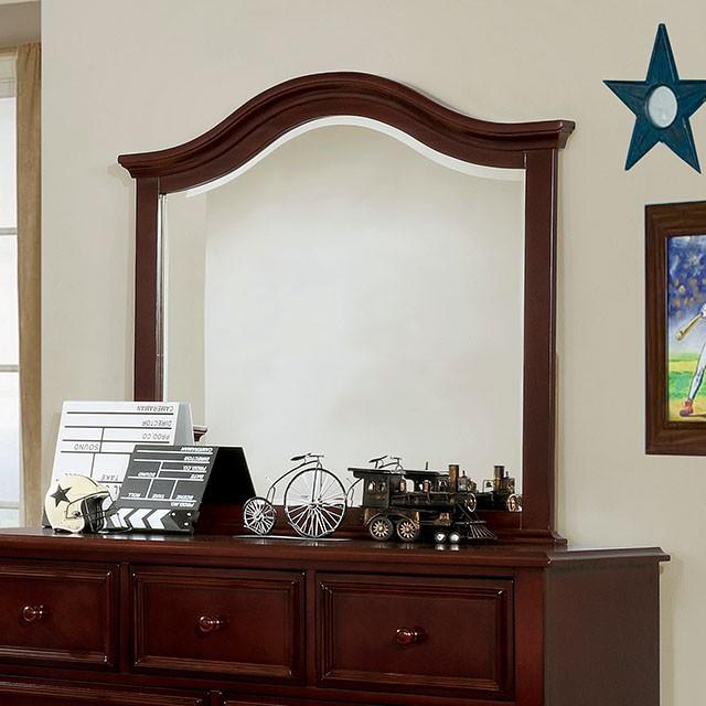 OLIVIA Mirror, Dark Walnut - Joseph's Furniture (East Orange, NJ)