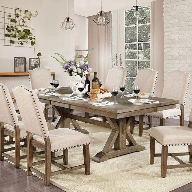 Julia Light Oak Dining Table - Joseph's Furniture (East Orange, NJ)