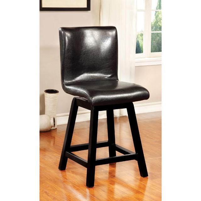 HURLEY Black Counter Ht. Chair (2/CTN) - Joseph's Furniture (East Orange, NJ)