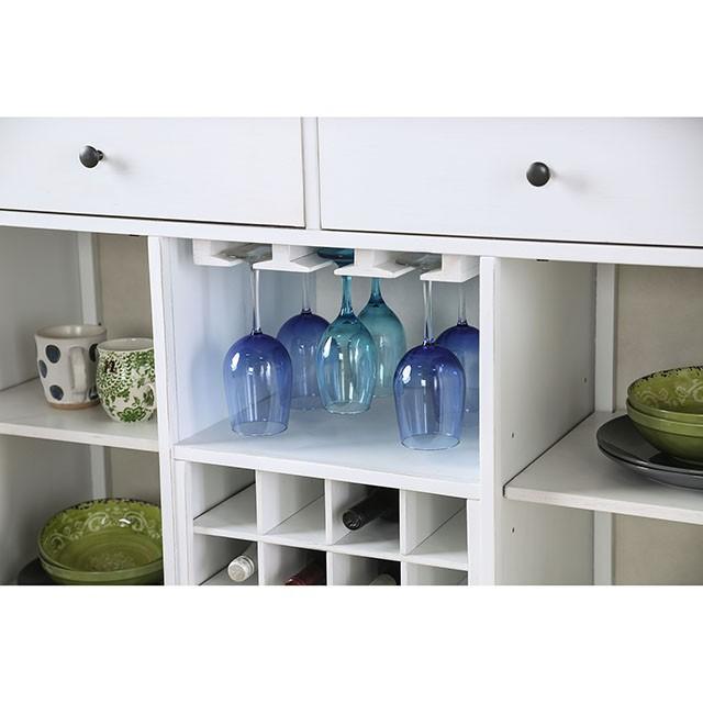 Kaliyah Antique White Server - Joseph's Furniture (East Orange, NJ)