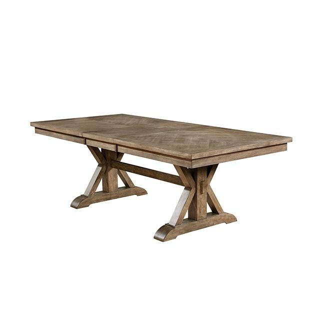 Julia Light Oak Dining Table - Joseph's Furniture (East Orange, NJ)