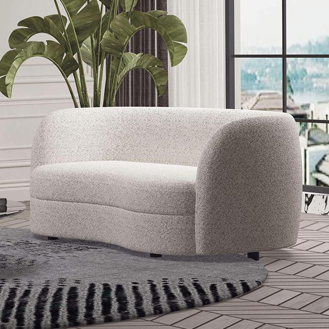 VERSOIX Loveseat, Off-White - Joseph's Furniture (East Orange, NJ)
