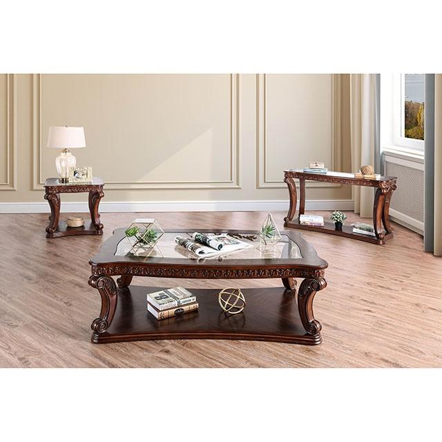 Walworth Dark Oak Sofa Table - Joseph's Furniture (East Orange, NJ)