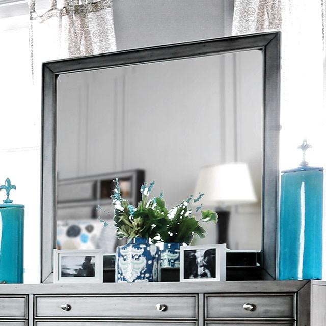 DAPHNE Gray Mirror - Joseph's Furniture (East Orange, NJ)