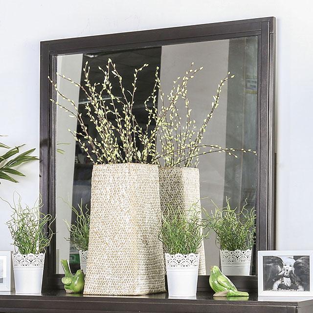 Berenice Espresso Mirror - Joseph's Furniture (East Orange, NJ)